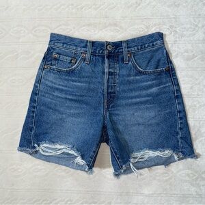 Levi’s 501 Denim Shorts, Button Fly‎ 25W